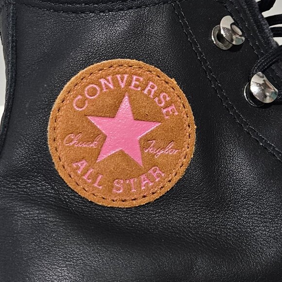 Converse Chuck Taylor Gore-Tex Lugged Leather Boots Black Women’s 7.5 NWT - Picture 8 of 12